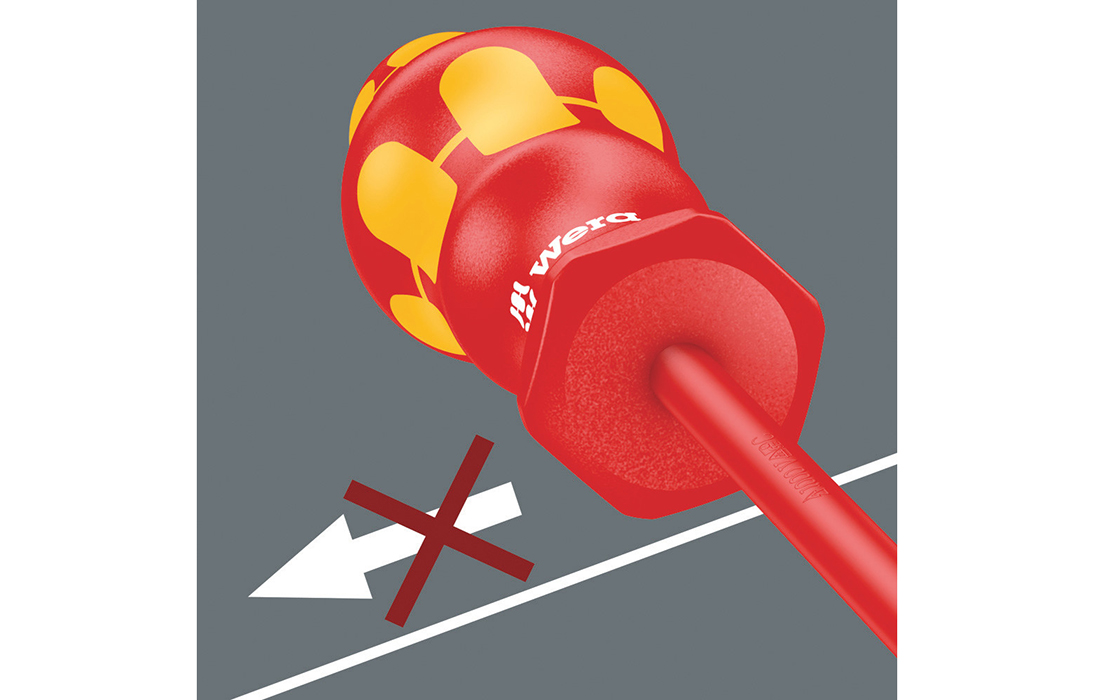 WE-006480	160 iS/7 Rack VDE Набор диэлектрических отвёрток с узким концом + пробник + подставка, 7 пр., PH 1/2, PZ/S # 2, SL 3.5/4.0/5.5 2