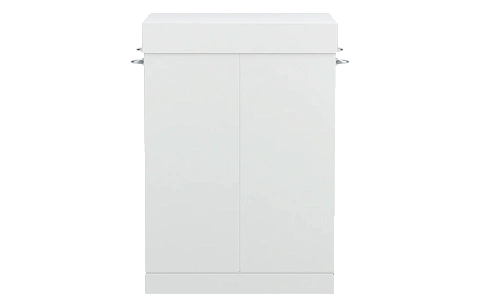 Шкаф климатический  напольный  из нержавеющей стали19",15U(600x1000) ШКТ-НП-Н-15U-600-1000 2