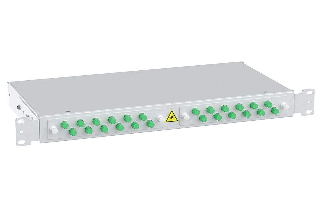                                             ШКОС-М 1U 24FC/APC (полная компл.)                                        