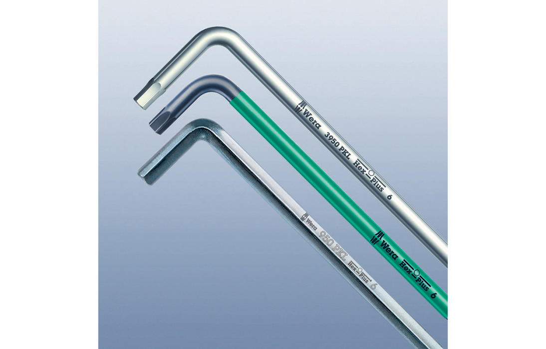 WE-022087	950/9 PKL Hex-Plus 1 Набор Г-образных ключей, хром, с шаром, 9 пр., 1.5/2/2.5/3/4/5/6/8/10 мм 5