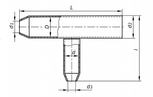 Муфта свинцовая тройниковая МСТ 7х12х7 ССД внешний вид 2