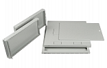 Шкаф телекоммуникационный настенный разборный 19”,18U(600x650), ШТ-НСр-18U-600-650-М дверь металл ССД внешний вид 6