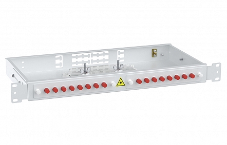 ШКОС-М 1U 16FC/UPC (полная компл.)