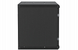 Шкаф телекоммуникационный настенный разборный черный 19”,9U(600x650), ШТ-НСр-9U-600-650-М-Ч дверь металл ССД внешний вид 4