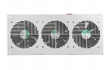 Вентиляторный модуль потолочный, 3 вентилятора с термодатчиком без шнура питания 35С ВМ-3П 48В ССД внешний вид 3