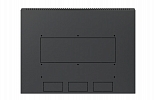 Шкаф телекоммуникационный настенный разборный черный 19”,18U(600x350), ШТ-НСр-18U-600-350-М-Ч дверь металл ССД внешний вид 7