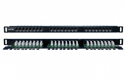 PPHD-19-24-8P8C-C5E-110D Патч-панель 0,5U