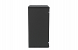Шкаф телекоммуникационный настенный разборный черный 19”,18U(600x450), ШТ-НСр-18U-600-450-П-Ч дверь перфорированная ССД внешний вид 5
