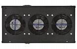 Вентиляторный модуль , 3 вентилятора с термодатчиком 35С ВМ-3-19"-Ч черный ССД внешний вид 4