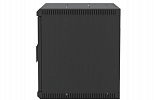 Шкаф телекоммуникационный настенный разборный черный 19”,9U(600x450), ШТ-НСр-9U-600-450-П-Ч дверь перфорированная ССД внешний вид 4
