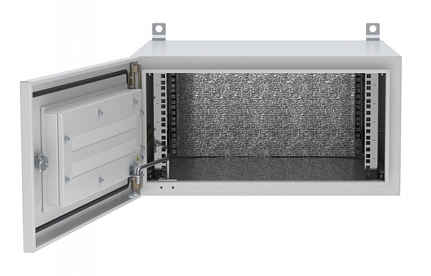 Шкаф климатический телекоммуникационный навесной 19" ,6U(600x450), ШКТ-НВ-6U-600-450 ССД внешний вид 3