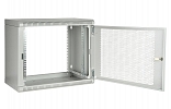 Шкаф телекоммуникационный настенный разборный 19”,15U(600x650), ШТ-НСр-15U-600-650-П дверь перфорированная ССД внешний вид 1