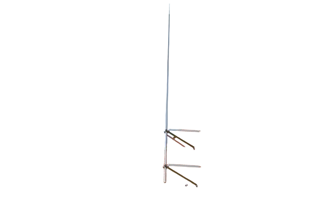 ZANDZ ZZ-201-008-3 Молниеприёмник-мачта вертикальный 8 м с комплектом из 2х креплений к стене (нерж. сталь) 2