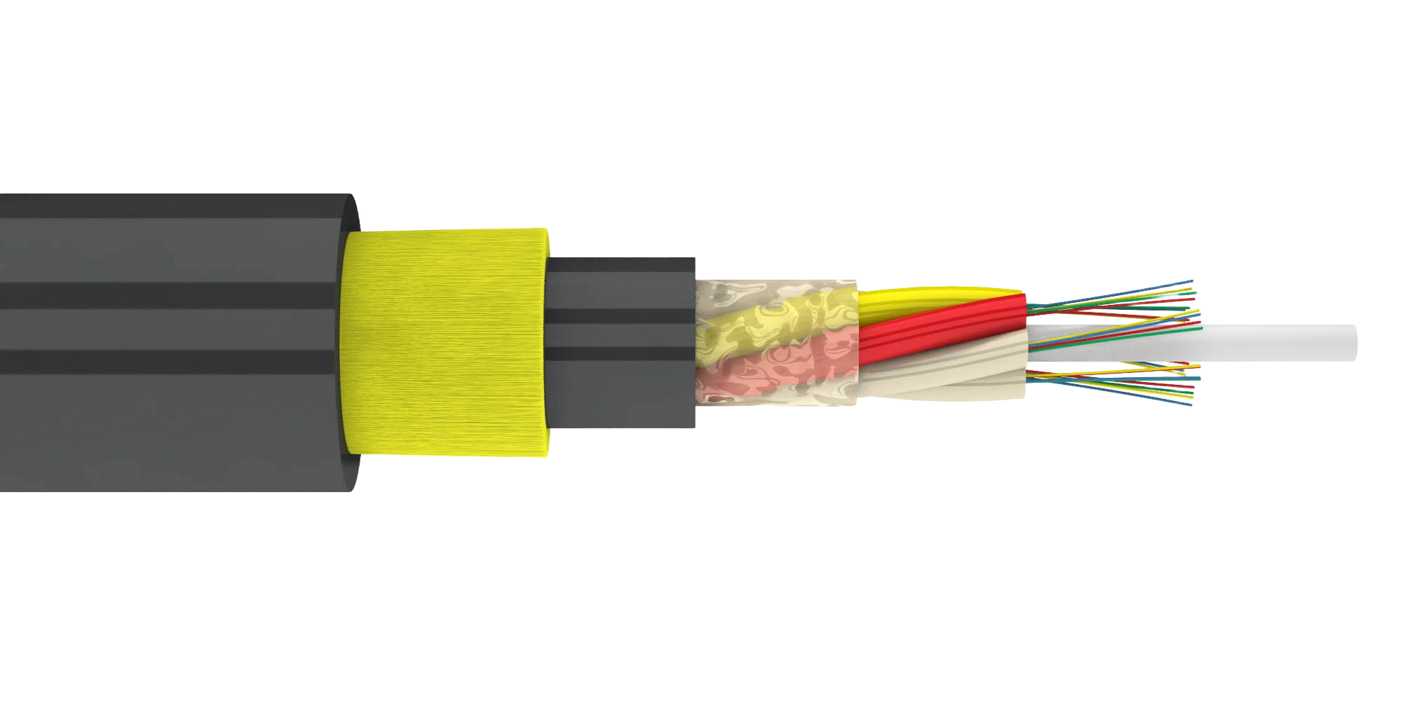 Кабель оптический ДПТ-П-12У (1х8)(1х4)-7кН