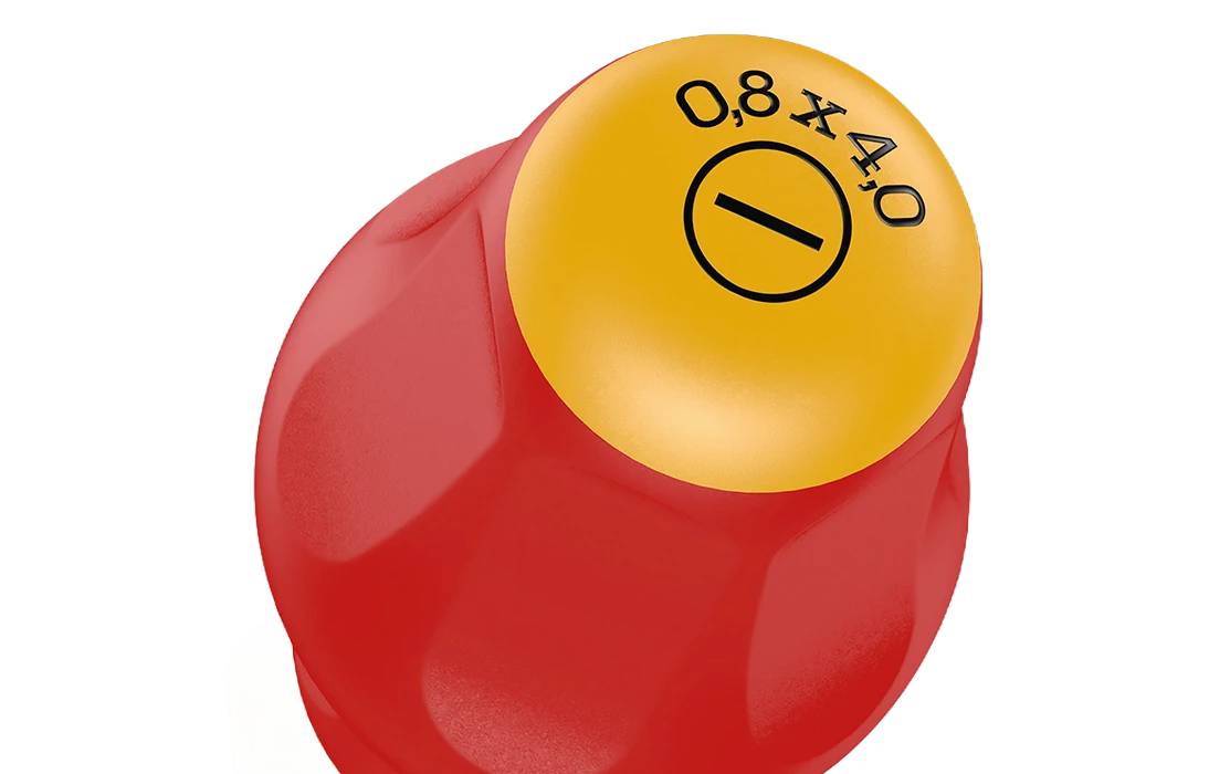 WE-031575	1160 i/7 Kraftform Comfort VDE Набор отвёрток диэлектрических + пробник, 7 пр. 4