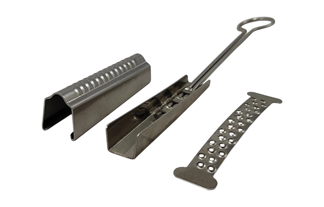 Зажим натяжной ODWAC-23 (нерж) для круглого кабеля до 8мм 1,8кН