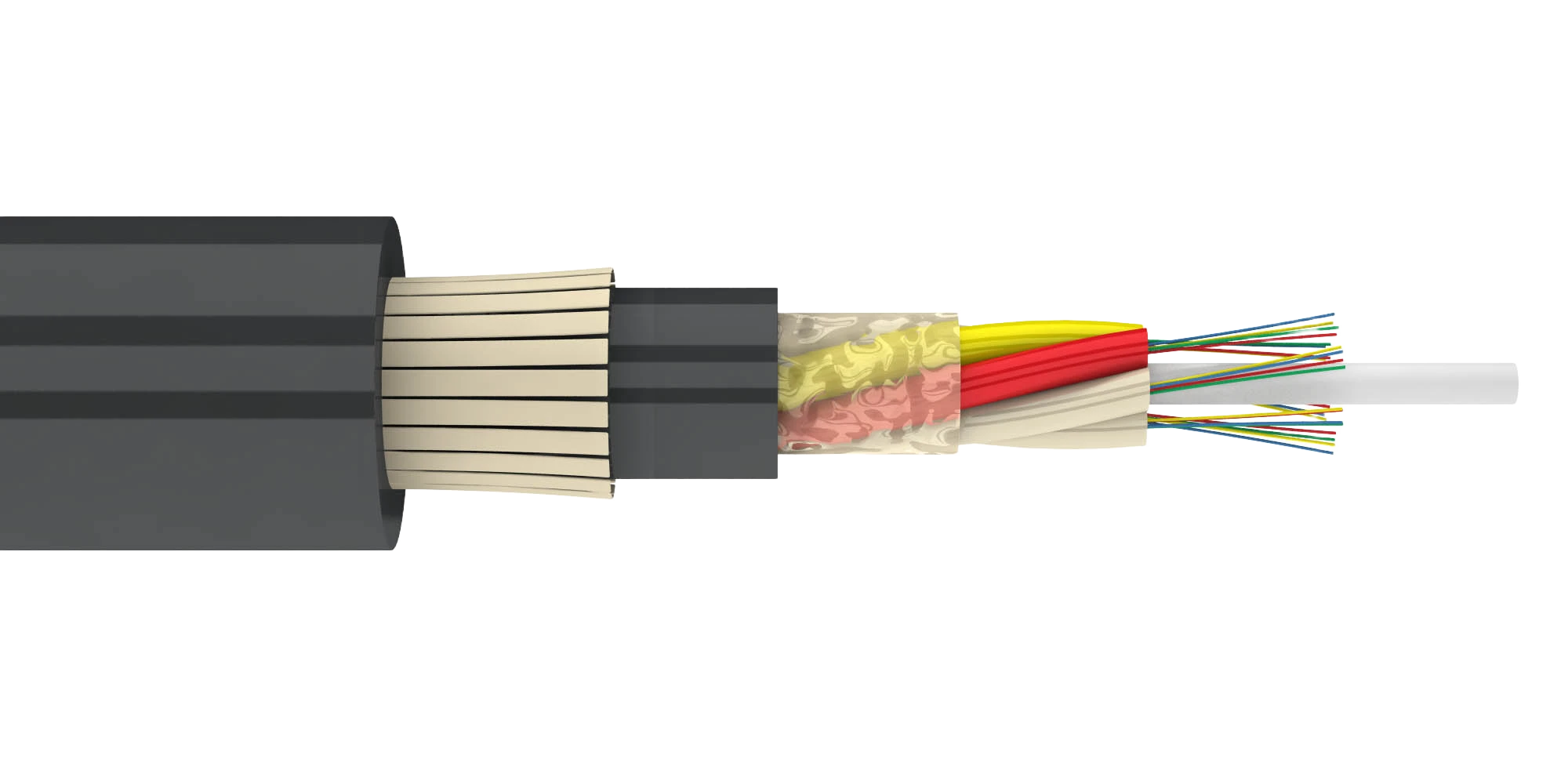 Кабель оптический ДПТс-П-08У (1х8)-10кН
