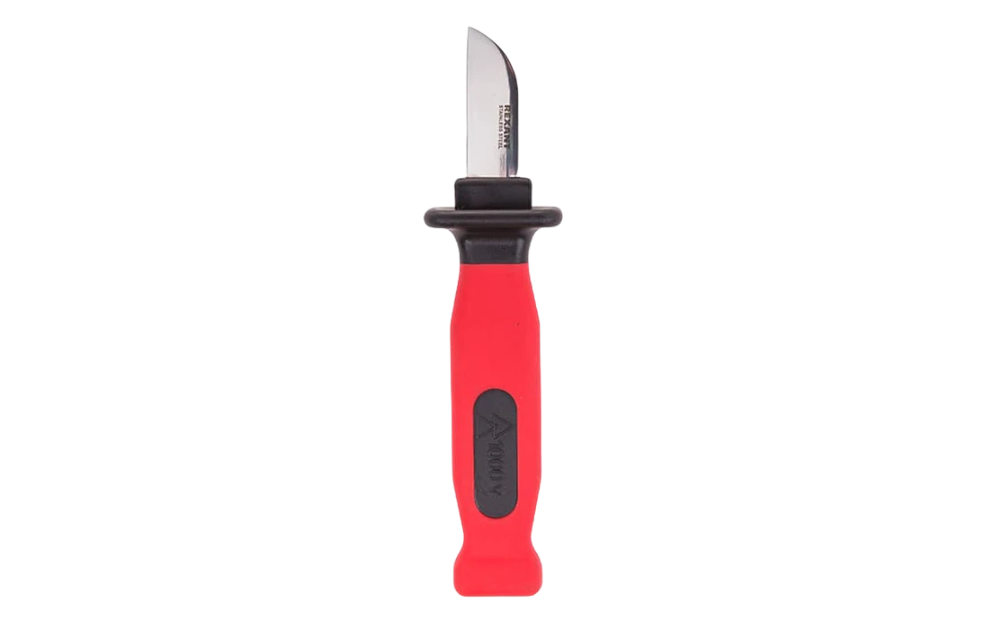 12-4933 Нож монтажника, нержавеющая сталь, лезвие 50 мм REXANT 2