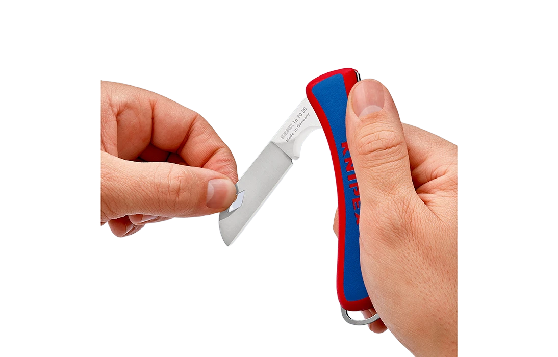 KN-162050SB	Нож электрика складной, лезвие изготовлено в Золингене, длина лезвия 80 мм, длина 120 мм 5