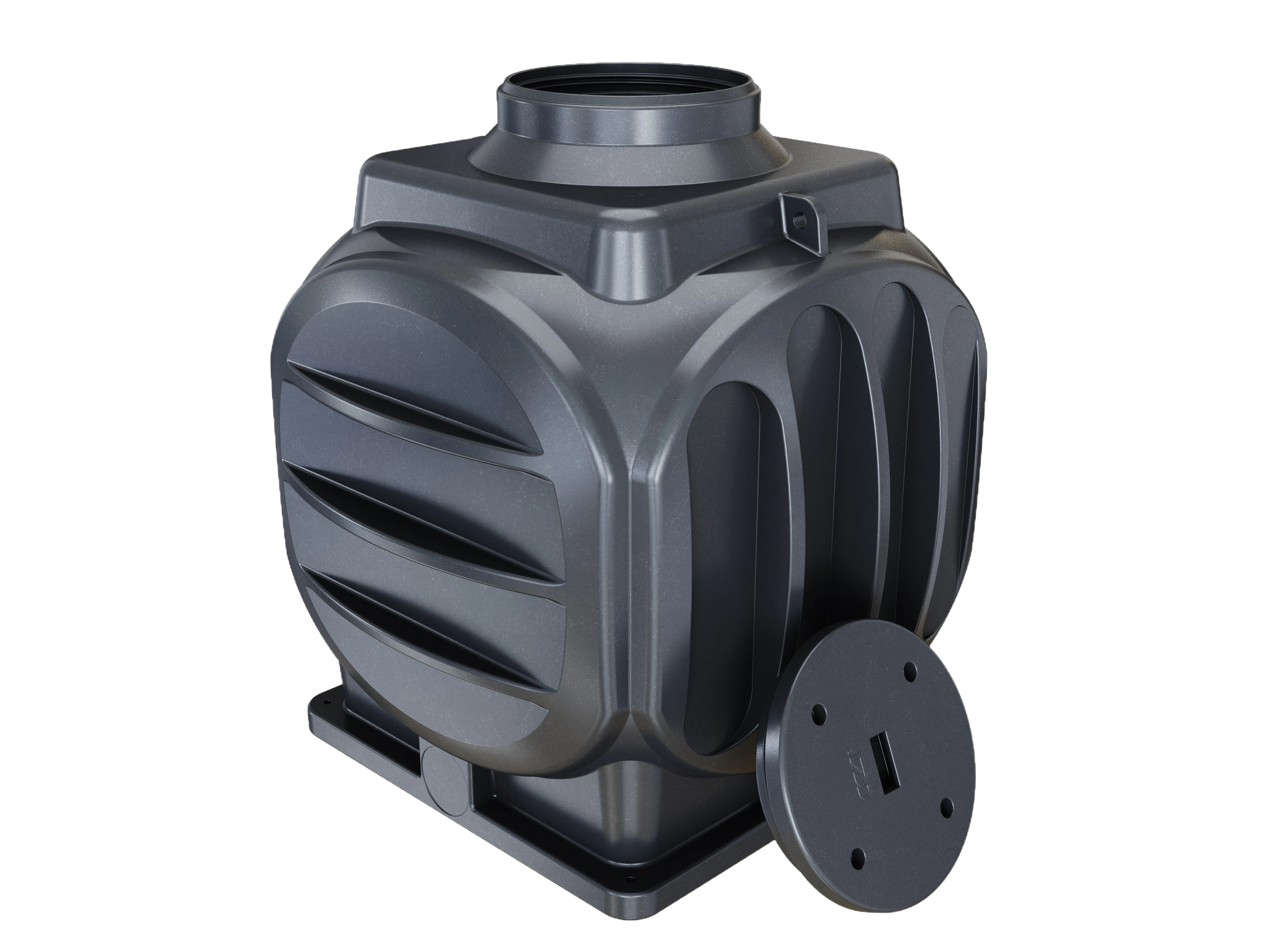 Колодец кабельный полимерный ККП-4-ССД (с металлокаркасом) 2