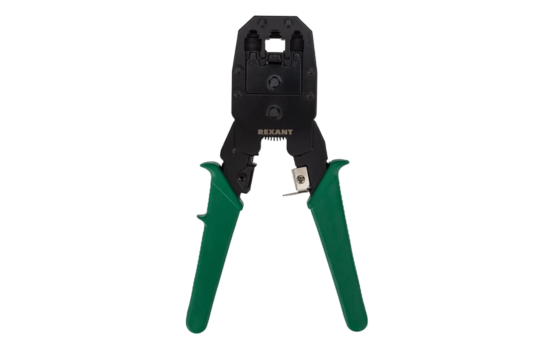 12-3441 Кримпер HT-315 для обжима 8P8C, 6P6C, 4P4C, заделка витой пары REXANT 2