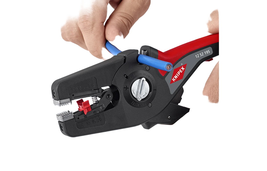 KN-1252195SB	PreciStrip 16 стриппер автоматический, 0.08-16 мм² AWG 28-6, 195 мм, SB 4