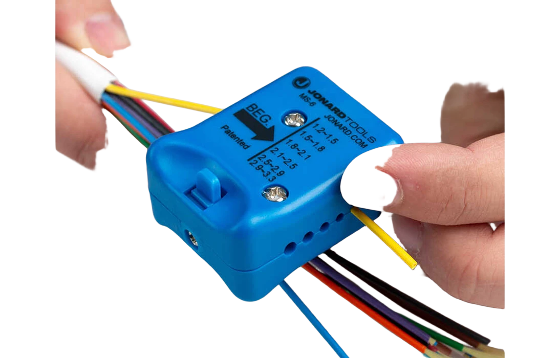 Jonard MS-6 Стриппер для продольной резки оптического кабеля, модуля и трубок диаметром 1.2 - 3.3 мм 4