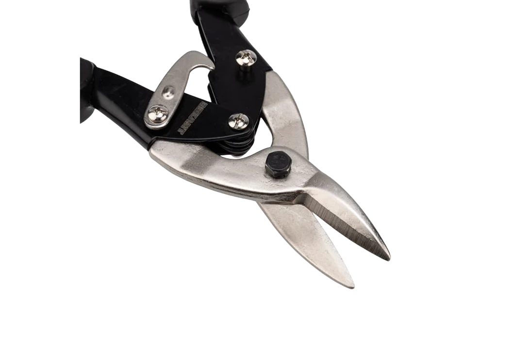 12-4630 Ножницы по металлу прямые 260мм никелированные, двухкомпонентные рукоятки REXANT 3