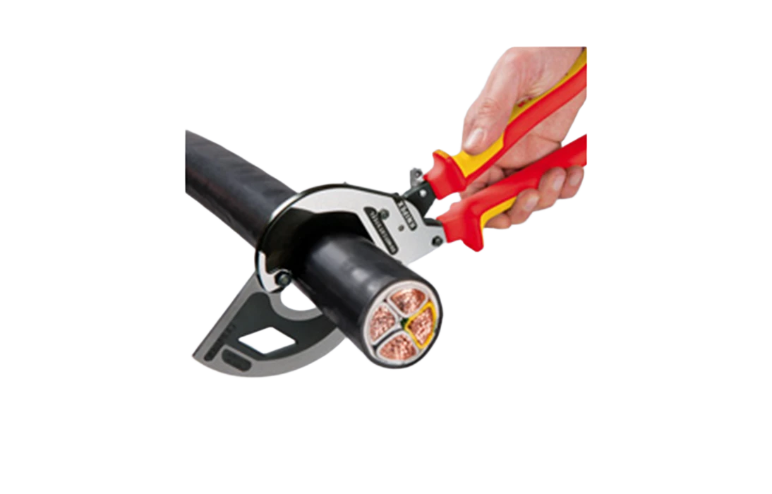 KN-9536320	Кабелерез с трещоткой VDE, Ø 60 мм (600 мм², MCM 1200), длина 320 мм 3