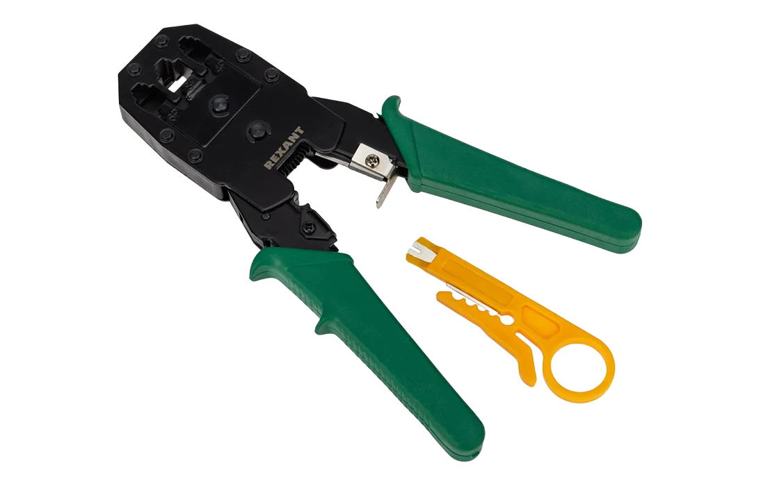 12-3441 Кримпер HT-315 для обжима 8P8C, 6P6C, 4P4C, заделка витой пары REXANT