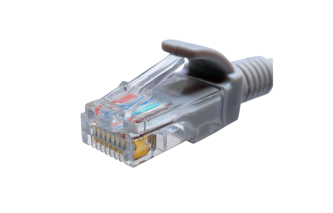 10-0140-2 SUPRLAN Патч-корд UTP 5e 4x2 26AWG (7x0.16mm) Cu LSZH серый 0,15м 3