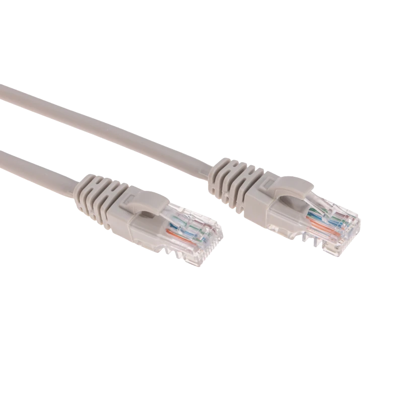 02-0290-5 REXANT Патч-корд U/UTP, CAT 6, RJ45-RJ45, 26AWG, LSZH, серый, 5м