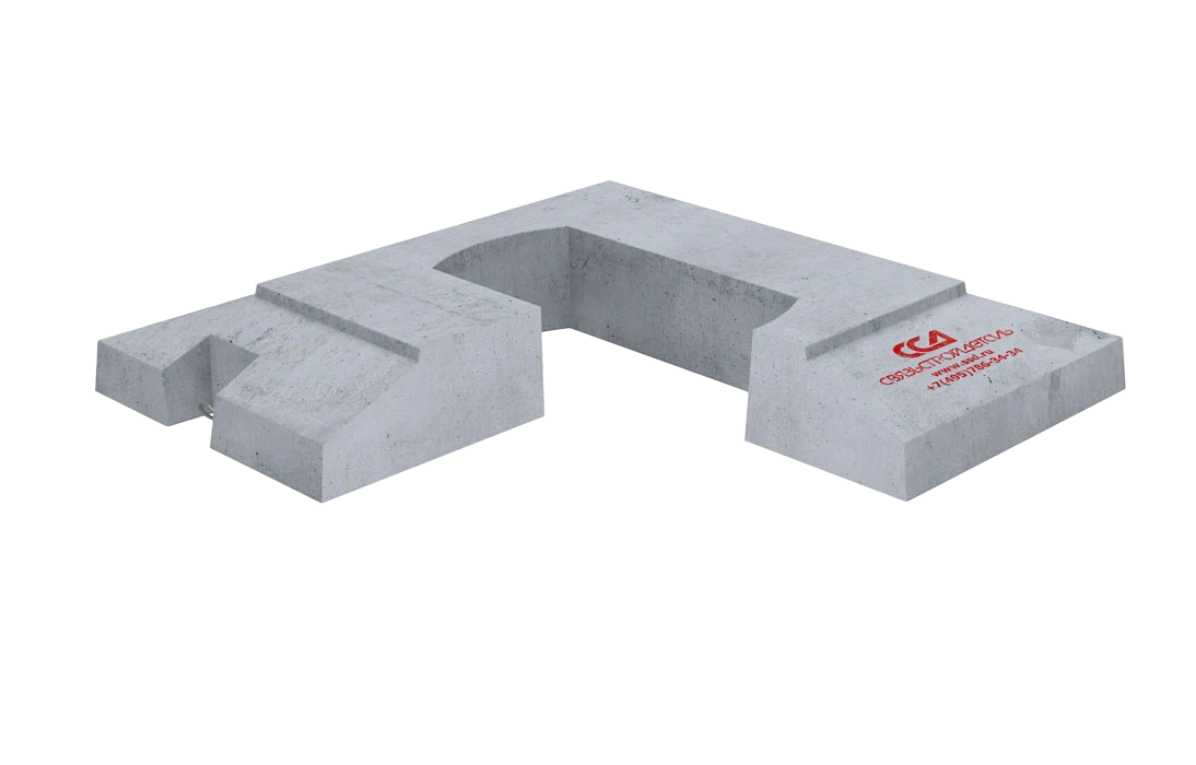 Плита опорная усиленная ОП-1д 2