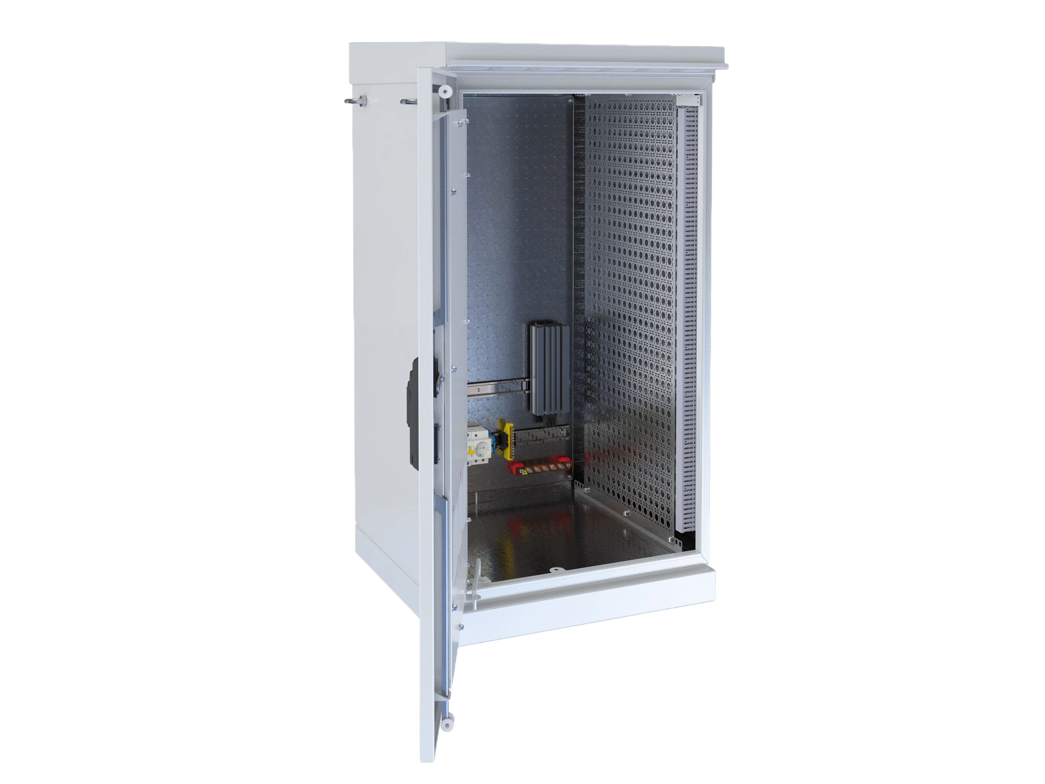 Шкаф климатический  напольный с комплектацией 19",22U(600x600) ШКТ-НП-22U-600-600-КОМ-3 2