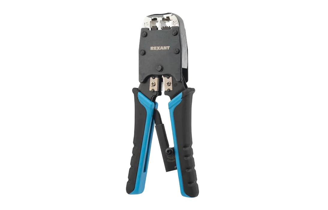 12-3434-1 Кримпер для обжима REXANT HT-500R ТАЙВАНЬ 8P8C, 6P4C