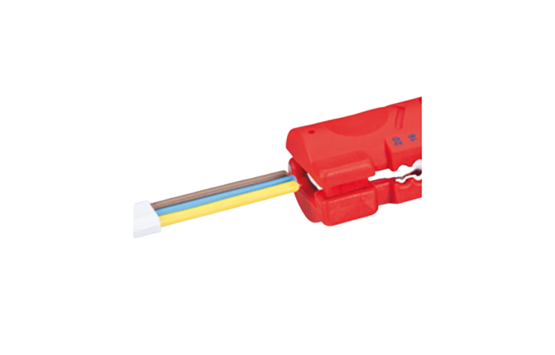 KN-1664125SB	Стриппер для плоского, круглого и водостойкого монтажного кабелей, 0.8/1.5/2.5 мм², длина 125 мм, SB 4