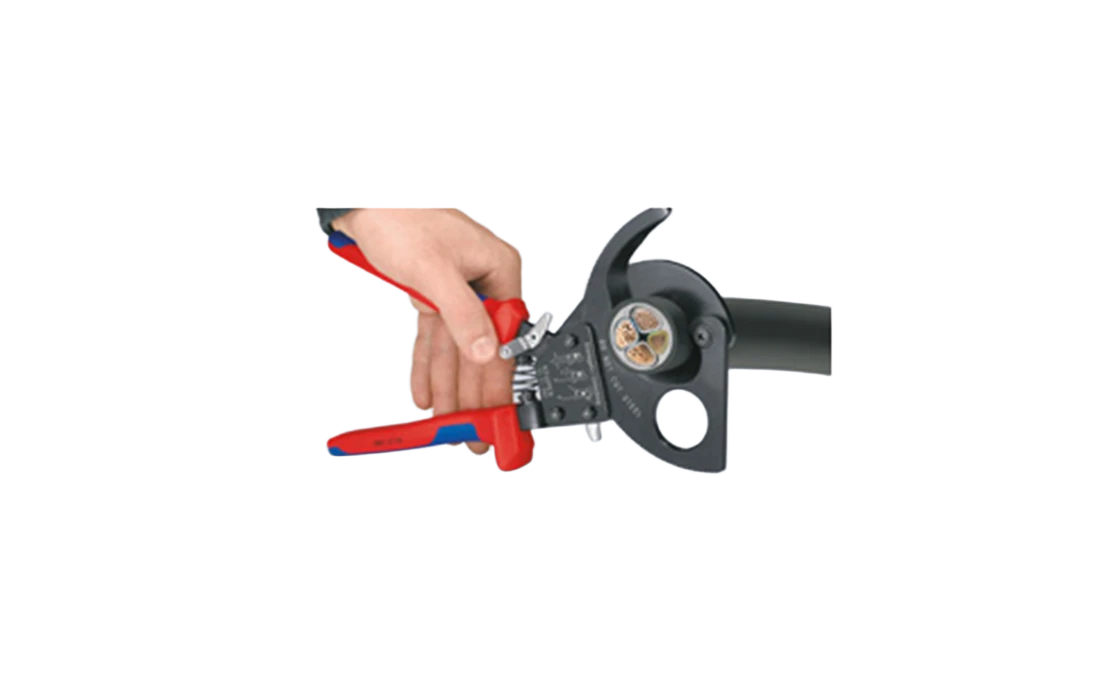 KN-9531250	Кабелерез с трещоткой, Ø 32 мм (240 мм², MCM 500), длина 250 мм 4