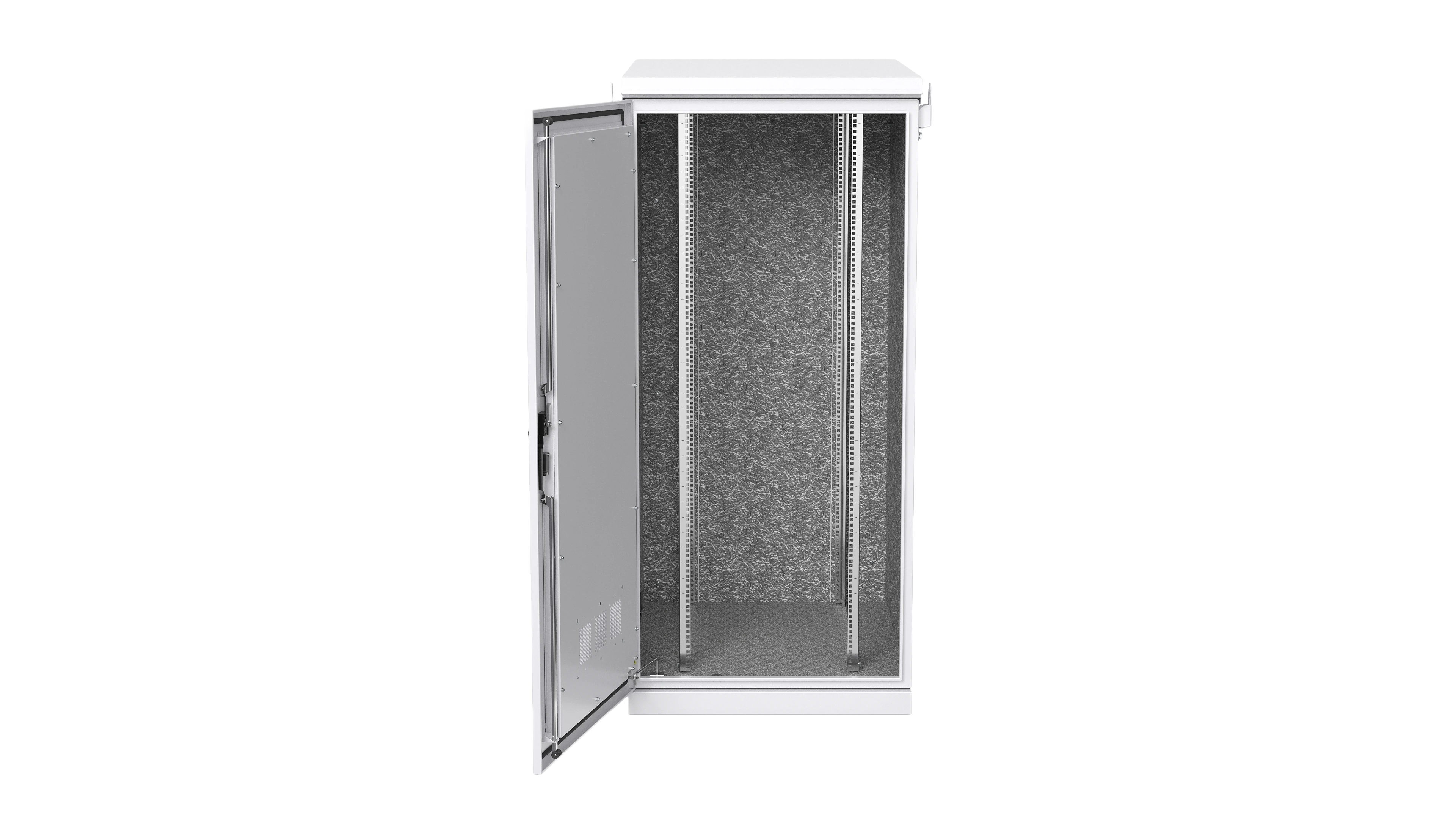 Шкаф климатический  напольный из нержавеющей стали 19",36U(800-1000) ШКТ-НП-Н-36U-800-1000 3