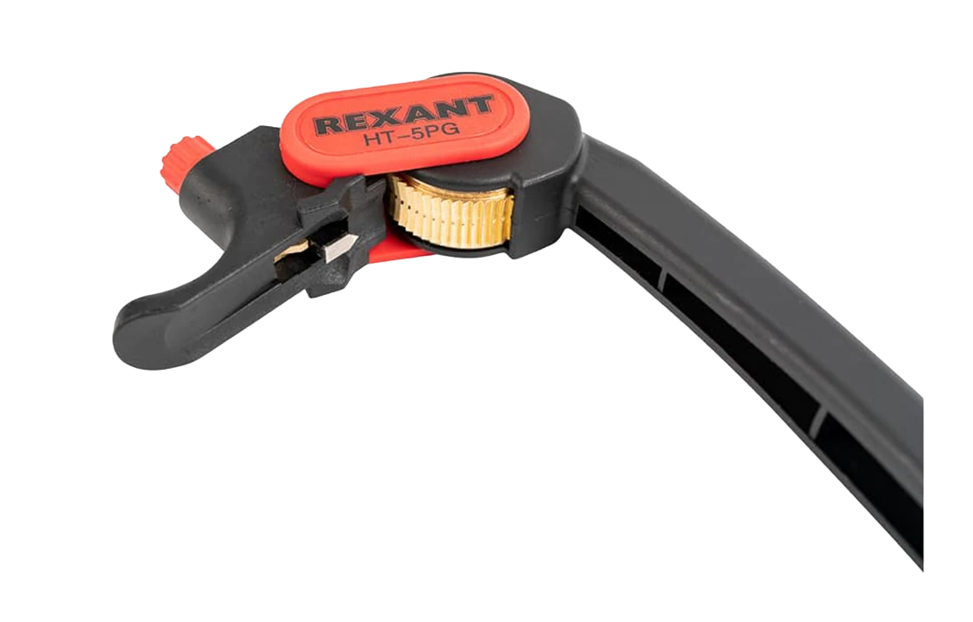 12-4054 Инструмент HT-5PG для продольной и поперечной зачистки кабеля от 25мм REXANT 3