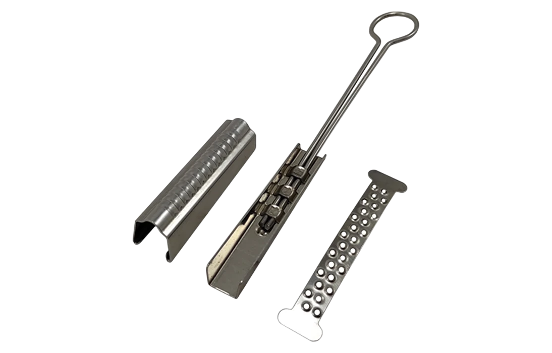 Зажим натяжной ODWAC-23 (нерж) для круглого кабеля до 8мм 1,8кН 2