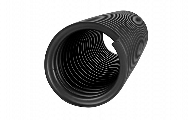 Труба ССД-Пайп Электро НГ, OD=75 мм, 850N, SN22, с протяжкой (бухта 100 м) Труба полимерная жёсткая гофрированная спиральная не распространяющая горение внешний вид 12